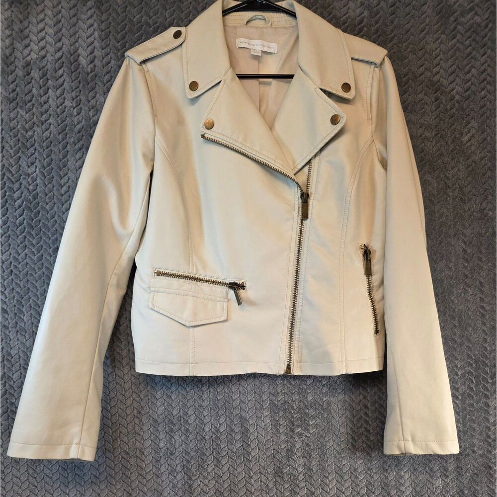 New York & Company NWOT Moto Jacket- size MED